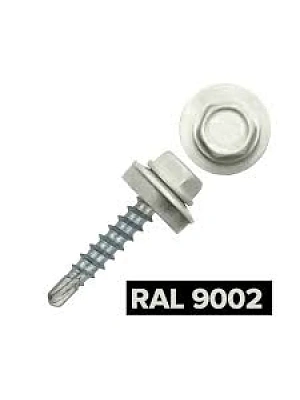 Саморезы ш/г 9002 серо-белый 4,8х19