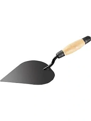 Кельма штукатура "Сердечко", стальная, деревянная усиленная ручка 