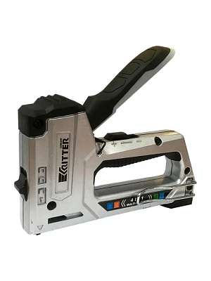 Степлер 6-14 мм мебельный, металлический корпус, тип скобы 28, 53, 140 (скобы гвозди)