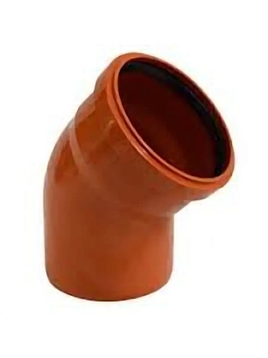 Отвод наружный 110х45º  