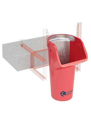 Приемная секция мусоросброса усиленная ПРОФИ