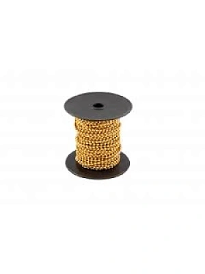 Цепь декоративная "Бусы" 3,6 мм (золото)